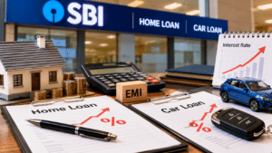SBI Home and Car Loan Rate Hike: How Much Your EMI Rises — and Why Most Existing Car Loans Won't Change