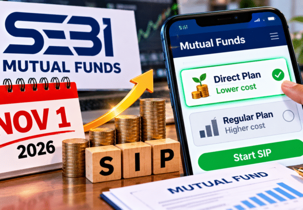 SEBI Makes Direct Plans the Default on Mutual Fund Websites and Apps From November 1 — What Changes for Your SIP, and When Switching Is Worth It