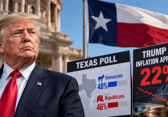 Texas Polls Show Democrats Narrowly Ahead as Trump's Inflation Approval Falls to 22% — How Real Is the Shift?