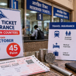 Train Ticket Insurance at Station Counters From 27 October — What 45 Paise Covers and Who Is Still Left Out