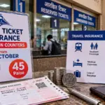 Train Ticket Insurance at Station Counters From 27 October — What 45 Paise Covers and Who Is Still Left Out