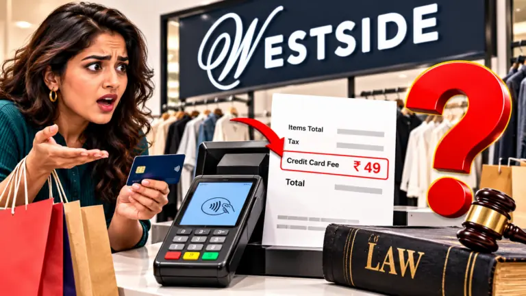 Westside’s ₹49 Credit Card Fee: Is a Flat Charge at the Billing Counter Legal in India?
