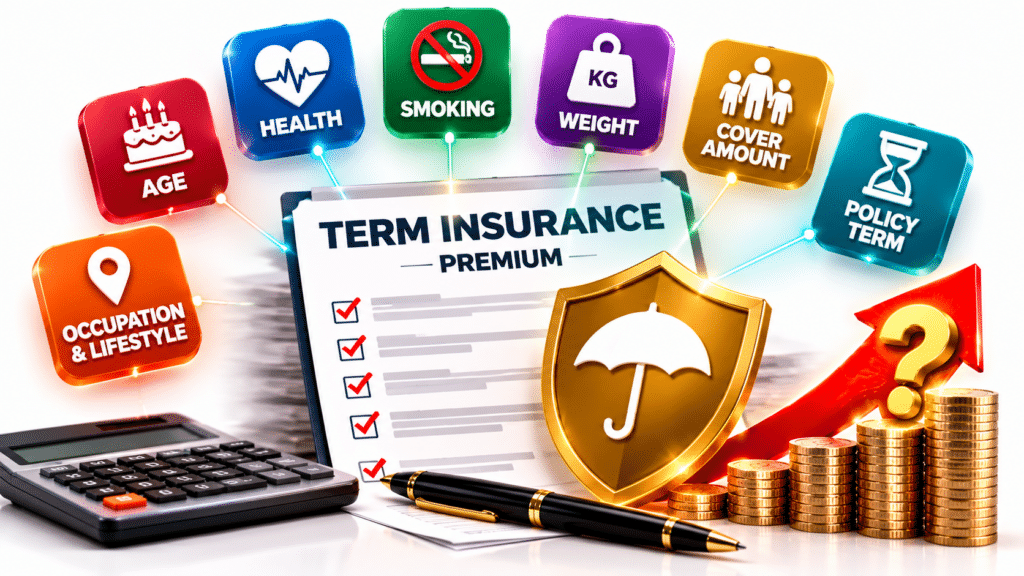 What Really Sets Your Term Insurance Premium — 7 Factors and What Each One Costs You