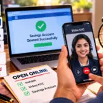 Which Bank Lets You Open a Savings Account Online Instantly With Video KYC — and When Can You Actually Get on the Call?