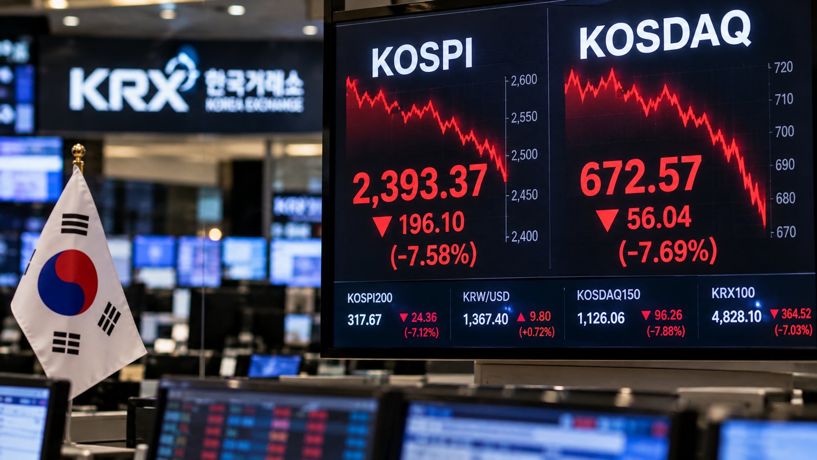 Why KOSPI and KOSDAQ Hit Circuit Breakers on 'Black Thursday' — and What the 7.6% Crash Means Now