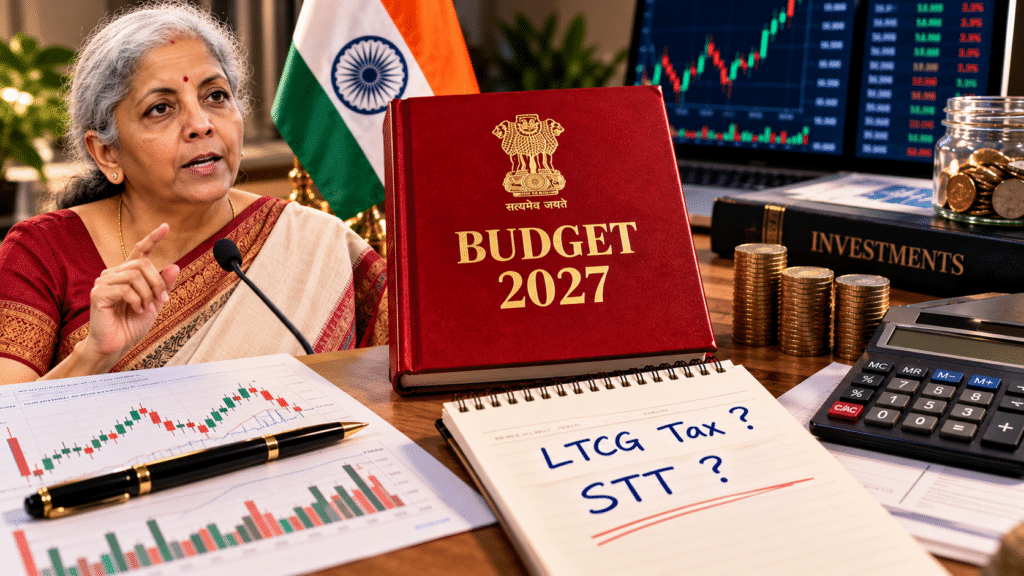 Will LTCG Tax or STT Change in Budget 2027? What the Finance Minister Actually Said — and What It Could Mean for Investors