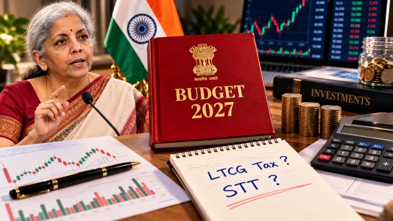 Will LTCG Tax or STT Change in Budget 2027? What the Finance Minister Actually Said — and What It Could Mean for Investors